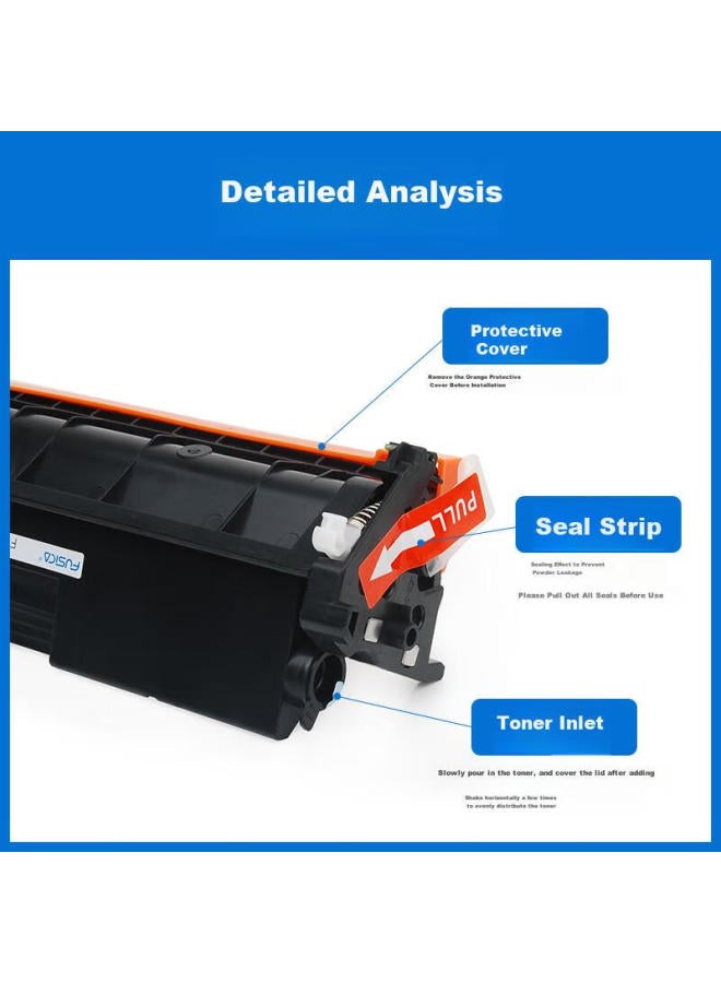 Fusica M227fdw Toner Cartridge Compatible With Hp Original Cf230a Toner Cartridge M227fdn M227sdn M203dw M203d M203dn Hp227 Toner Cartridge With Chip 30a Ink Cartridge Black - Image 4