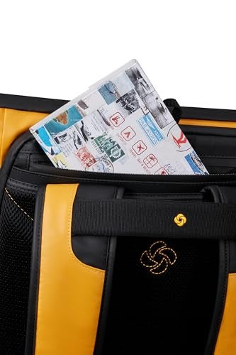 Samsonite حقيبة ظهر لابتوب من سامسونيت، صفراء (قابلة للتوسيع)، 49 سم - Image 5