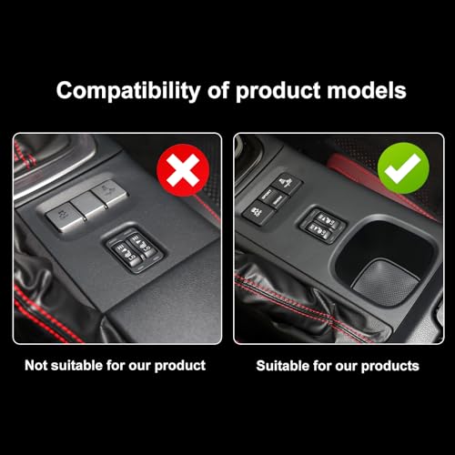 KUNGKIC for at Automatic Toyota GR86 Subaru BRZ 2023 2022 2021 2024 2025 Seat Heating Control Button Cover Center Console Panel 9002 Color Italian Suede Sticker Interior Accessories - Image 2