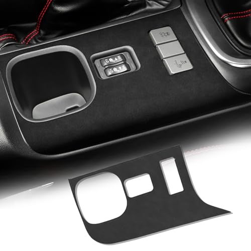 KUNGKIC for at Automatic Toyota GR86 Subaru BRZ 2023 2022 2021 2024 2025 Seat Heating Control Button Cover Center Console Panel 9002 Color Italian Suede Sticker Interior Accessories - Image 1
