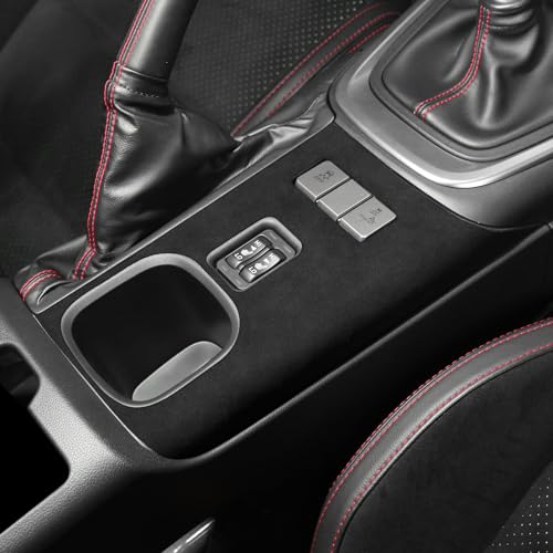 KUNGKIC for at Automatic Toyota GR86 Subaru BRZ 2023 2022 2021 2024 2025 Seat Heating Control Button Cover Center Console Panel 9002 Color Italian Suede Sticker Interior Accessories - Image 3
