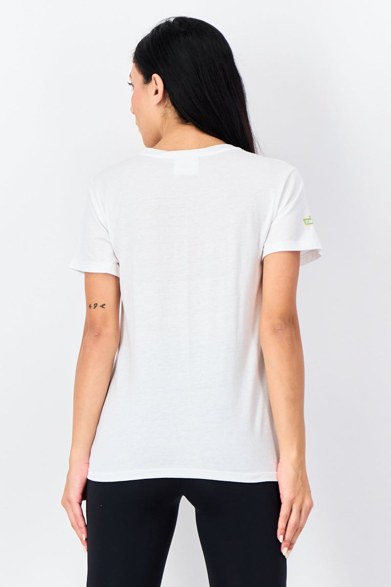 Champion x Seasame Street Women Sportswear Fit Short Sleeve Outdoor T-Shirt, White - Image 4
