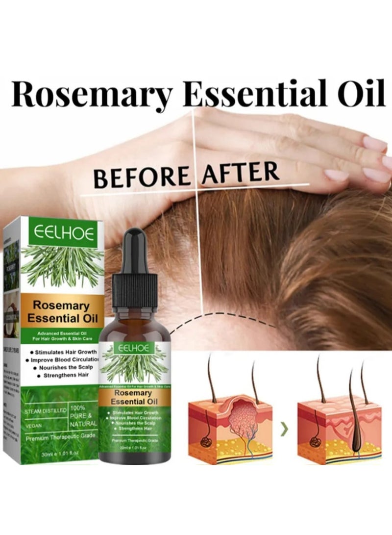 إيلهو زيت إكليل الجبل الأساسي للعناية بالشعر - Image 3