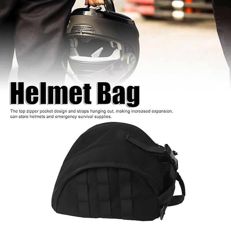 Tactical Helmet Storage Bag Multifunctional Waterproof Molle Storage Carrying Pouch for Sport Hiking Motorcycle Helmet Accessories - Image 3