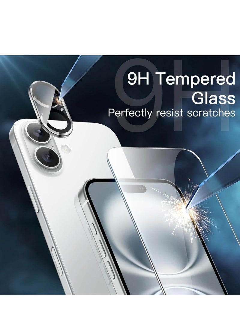 Generic iPhone 16 Case Clear Magsafe Ultra Thin Cover Anti-Yellowing Magnetic Cases with Screen Protector and Camera Lens Protector, Full Coverage Set for Apple iPhone 16 6.1 inch  - Image 5
