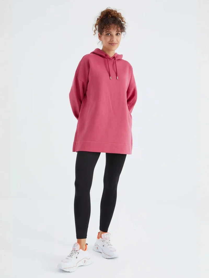 تومي لايف TOMMY Oversized Hooded Sweatshirt With Pocket