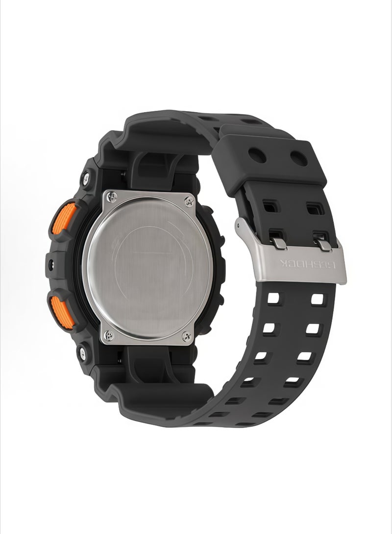 CASAON G-Shock Casio Men's GA-110TS-1A4 Analog-Digital Watch With Grey Resin Band - Image 3