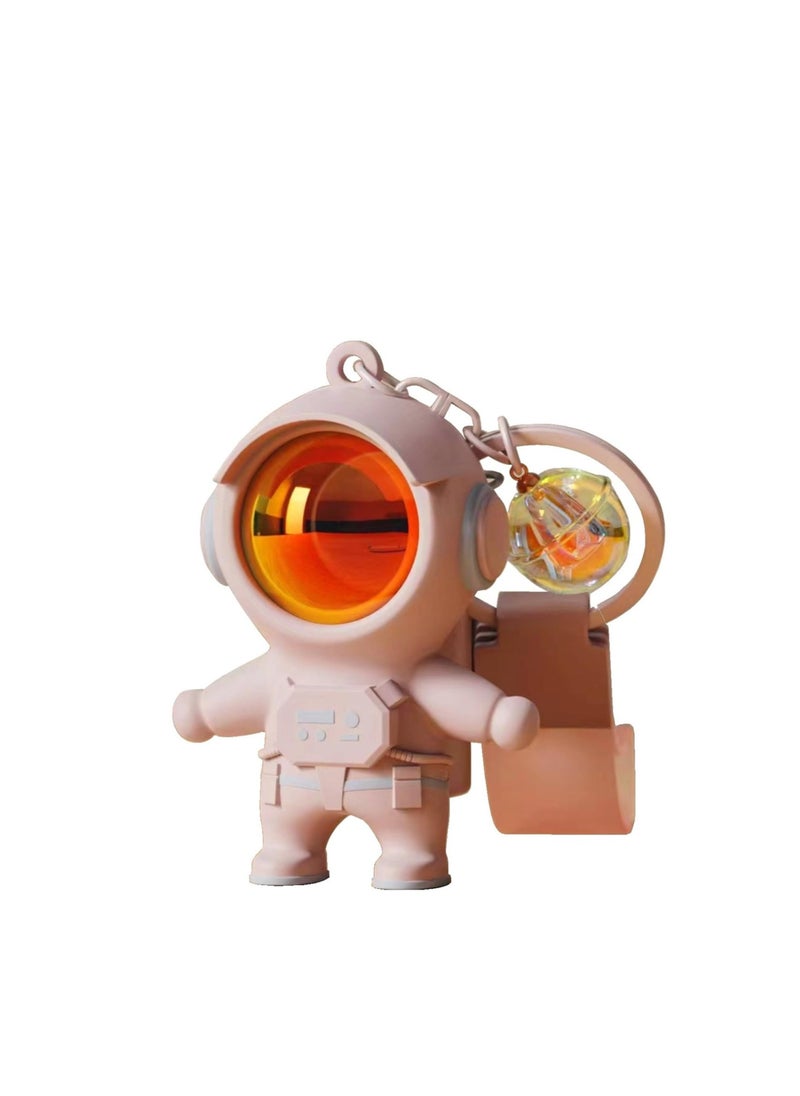 SYOSI Astronaut Keychain with Sunset Light Cute Kawaii Anime Cool Keychains for Backpacks Space Keychains for Women Men  - Image 1