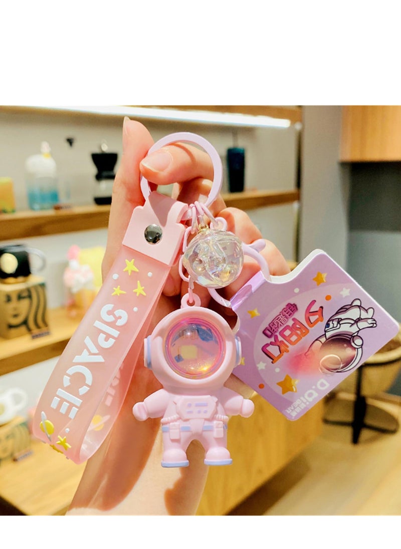 SYOSI Astronaut Keychain with Sunset Light Cute Kawaii Anime Cool Keychains for Backpacks Space Keychains for Women Men  - Image 5