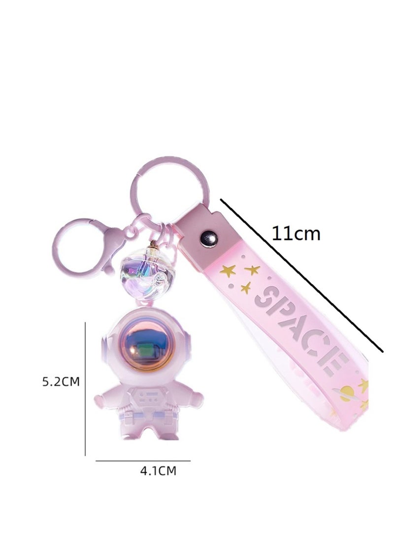 SYOSI Astronaut Keychain with Sunset Light Cute Kawaii Anime Cool Keychains for Backpacks Space Keychains for Women Men  - Image 2