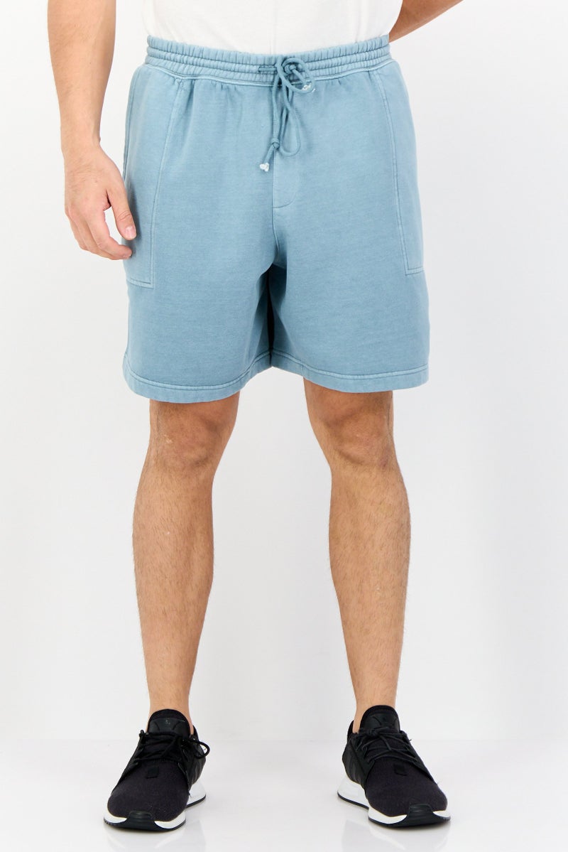 Reebok Men Sportswear Fit Outdoor Shorts,  Dusty Blue - Image 1