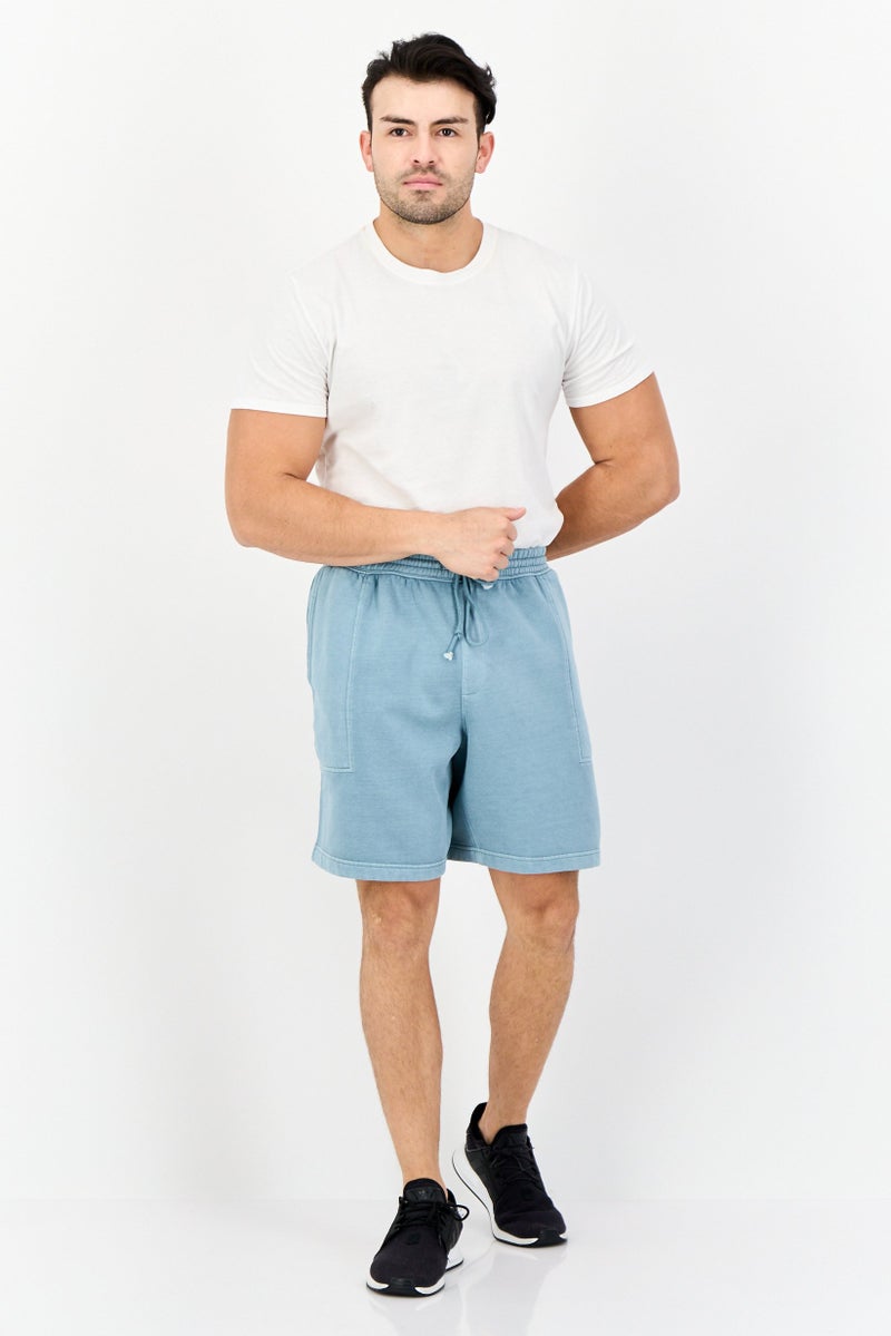 Reebok Men Sportswear Fit Outdoor Shorts,  Dusty Blue - Image 4