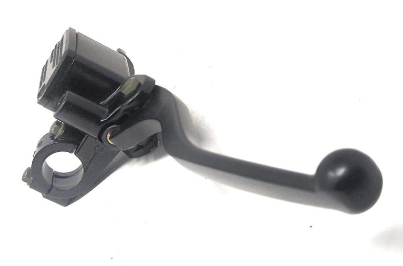 TRP TRADERS® Cast Iron, Aluminium Front Disc Brake Coated Master Cylinder, Lever, Yock Assembly with Right Side Handle Bar Compatible with Honda Unicorn BS4, Black - Image 4