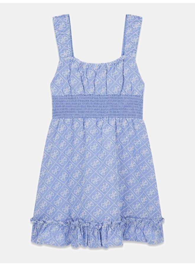 GUESS Youth Oxford Mini Tank Dress - Image 5