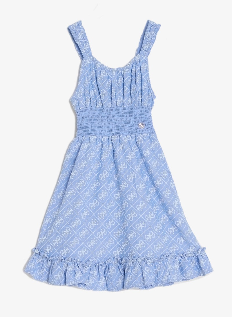 GUESS Youth Oxford Mini Tank Dress - Image 1