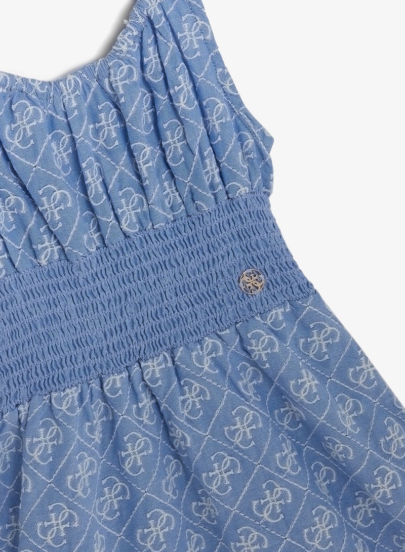 GUESS Youth Oxford Mini Tank Dress - Image 3