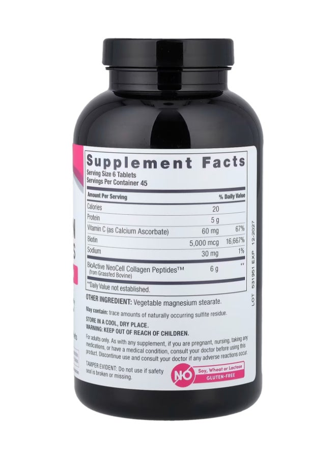 NEOCELL Super Collagen  Vitamin C & Biotin 270 Tablets - Image 5