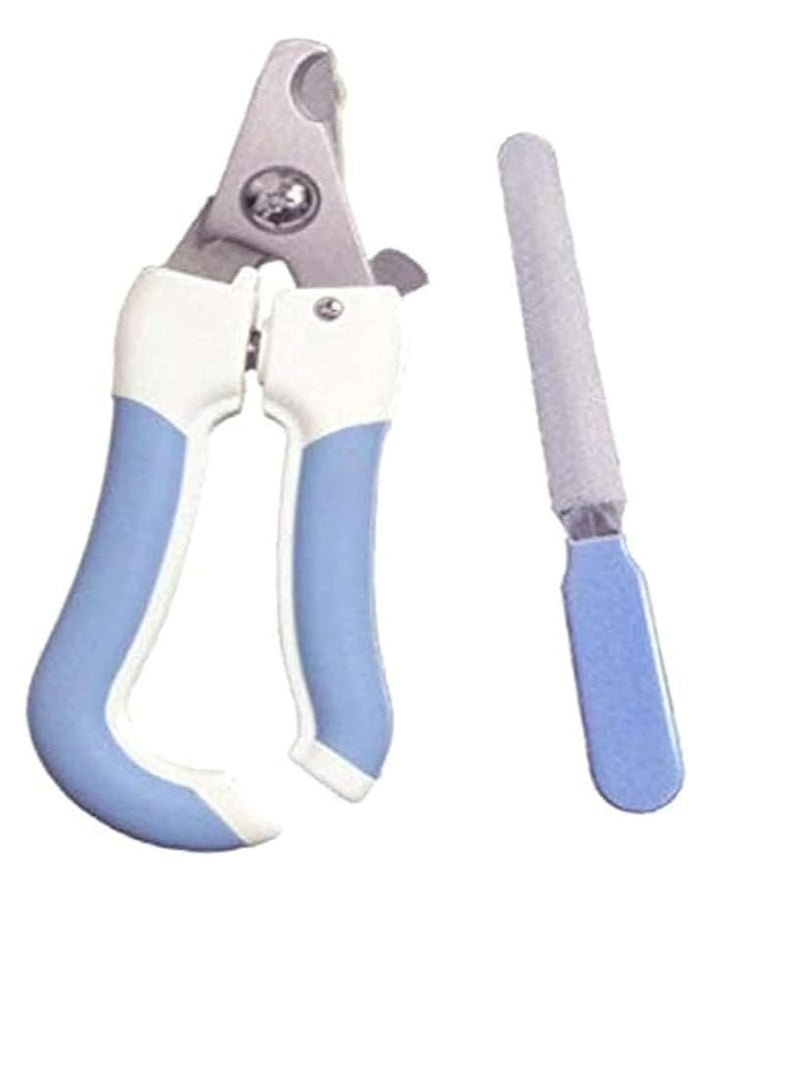 Generic Pet Nail Clipper for Dogs and Cats, Dog Nail Trimmer with Nail File, Stainless Steel Nail Clipper, Dogs and Cats Nail Clippers with Safety Guard - Image 1