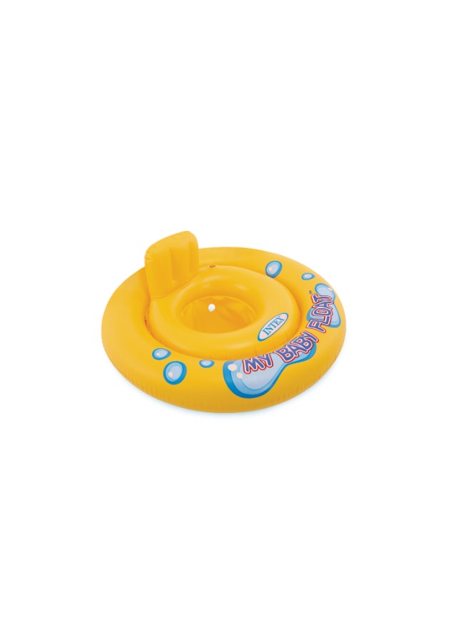 INTEX My Baby Float - 67 cm Inflatable Swimming Ring for Infants & Toddlers (Ages 1-2 Years), Unisex 67cm - Image 2