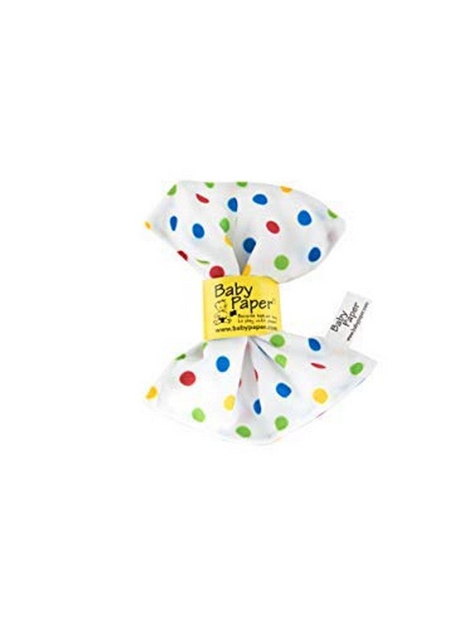 Baby Paper Original Crinkle Sensory Toy | Triangle, Yellow, Blue 3-Pack | Bright Colors, Washable, and Non-Toxic Crinkle Paper for Babies | Perfect Bow Gift Topper Reusable as a Crinkle Toy - Image 1