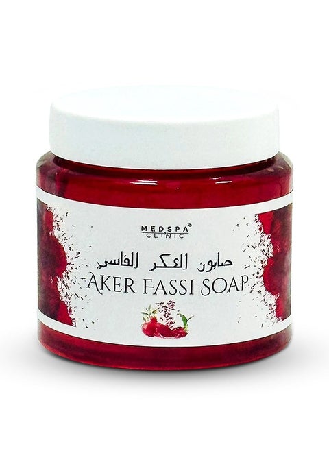 Akker Fassi Soap Purifying, Cleansing, Exfoliating for Hammam Ritual 500ml