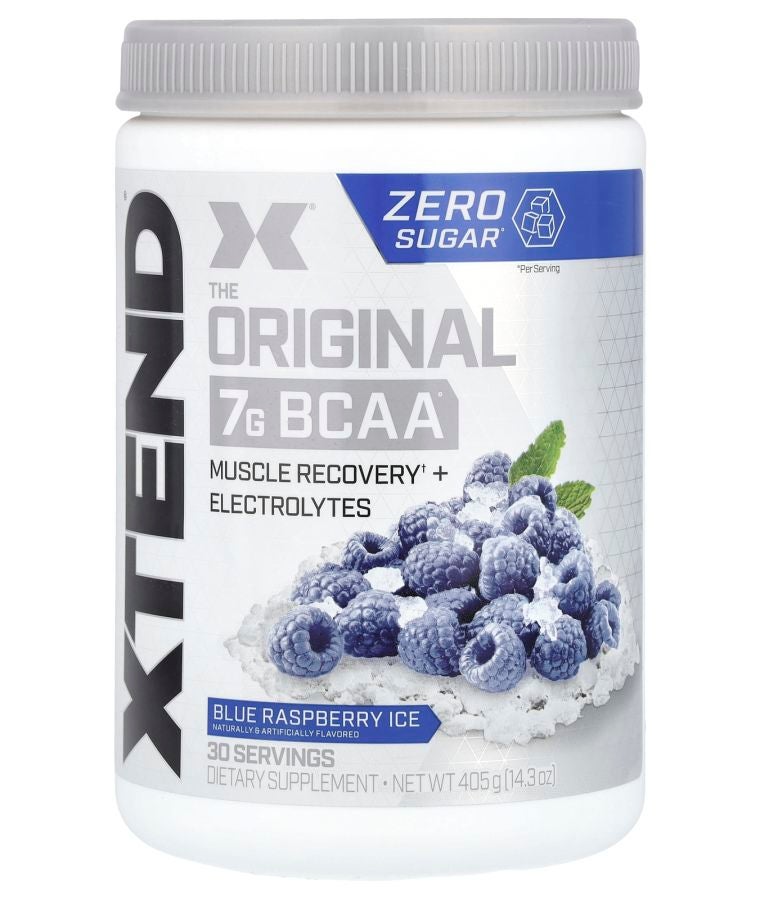 XTEND 7G BCAA Blue Raspberry Ice 14.3 oz (405 g)