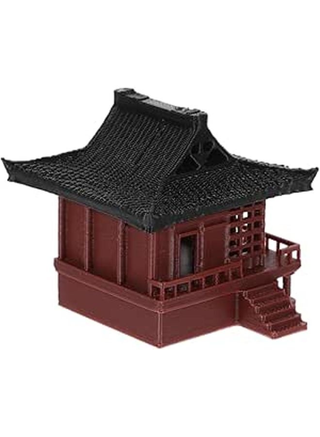 Chinese Style Aquarium Pavilion Ornament Desktop Bonsai Decor Lightweight Portable - Image 1