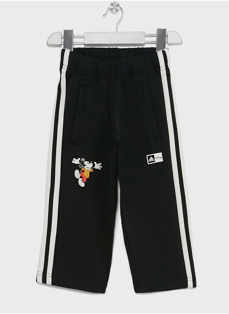 Adidas - Little Kids Disney Mickey Mouse Sweatpants - Image 1