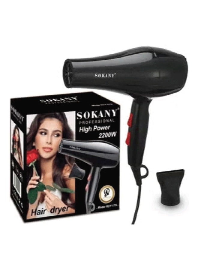 sokany Professional Hair Dryer RCY-173i High Power - Image 1