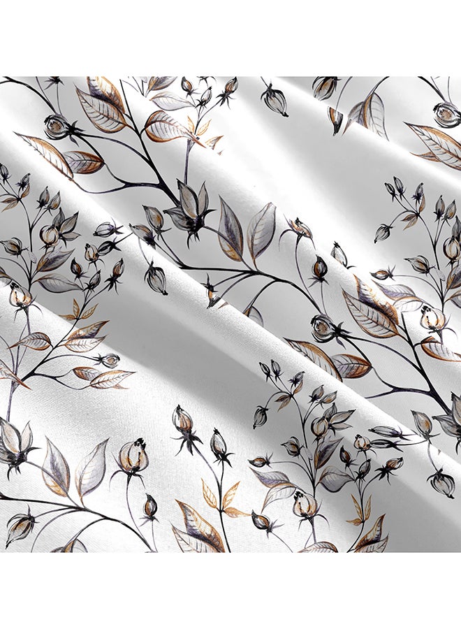 ايست من نون طقم غطاء لحاف من ٤ قطع | مصنوع من ألياف دقيقة ناعمة | ألوان متعددة | غطاء لحاف واحد ٢٦٠ × ٢٢٠ سم، ملاءة سرير واحدة ٢٠٠ × ٢٠٠ سم مع جيب عميق ٣٠ سم، وغطائي وسادة ٥٠ × ٧٥ سم | مناسب لمرتبة كينج سايز - Image 3