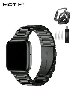 حزام ساعة iWatch كلاسيكي معدني كلاسيكي مع حزام ساعة أبل متوافق مع أحزمة ساعة أبل 42/44/45/46/49 مم، حزام استبدال الساعة لسلسلة ساعات أبل /9/8/7/6/5/4/3/2/1/ SE/SE2/Ultra/Ultra2