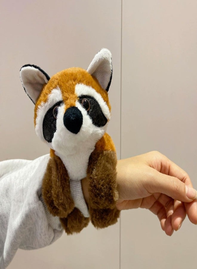 ZQBIEE Cute Animal Slap Wrist Band for Kids-Raccoon Brown Pack Of 1 - Image 3