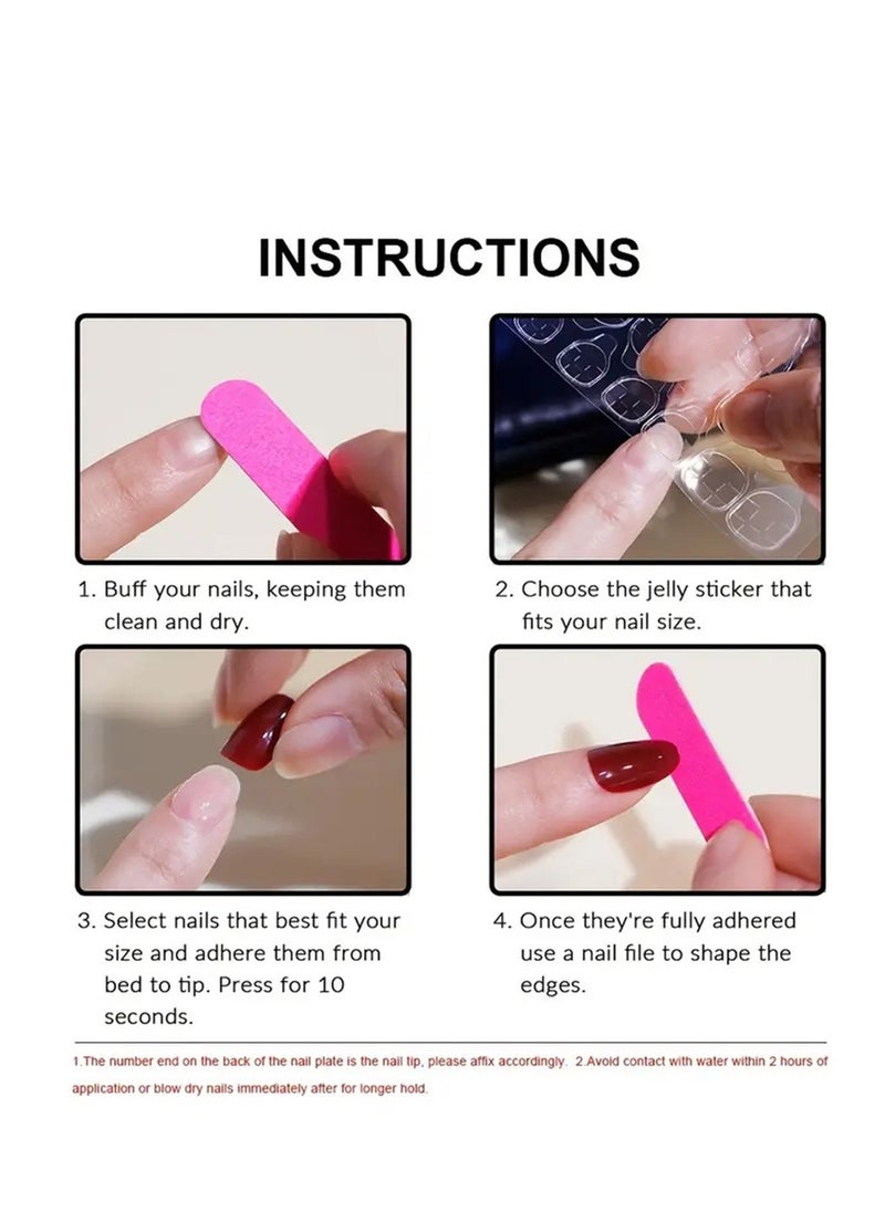 French Tip Press On Nails - Package Soft Gel French Fake Nails Short, Salon-quality Press On Nails, Seamless Glue-on Nails for Woman Nail Art Manicure - pzsku/Z9B95A532A78DF5D62627Z/45/_/1713866209/a705272c-e764-47e1-a325-5c3f5b553292