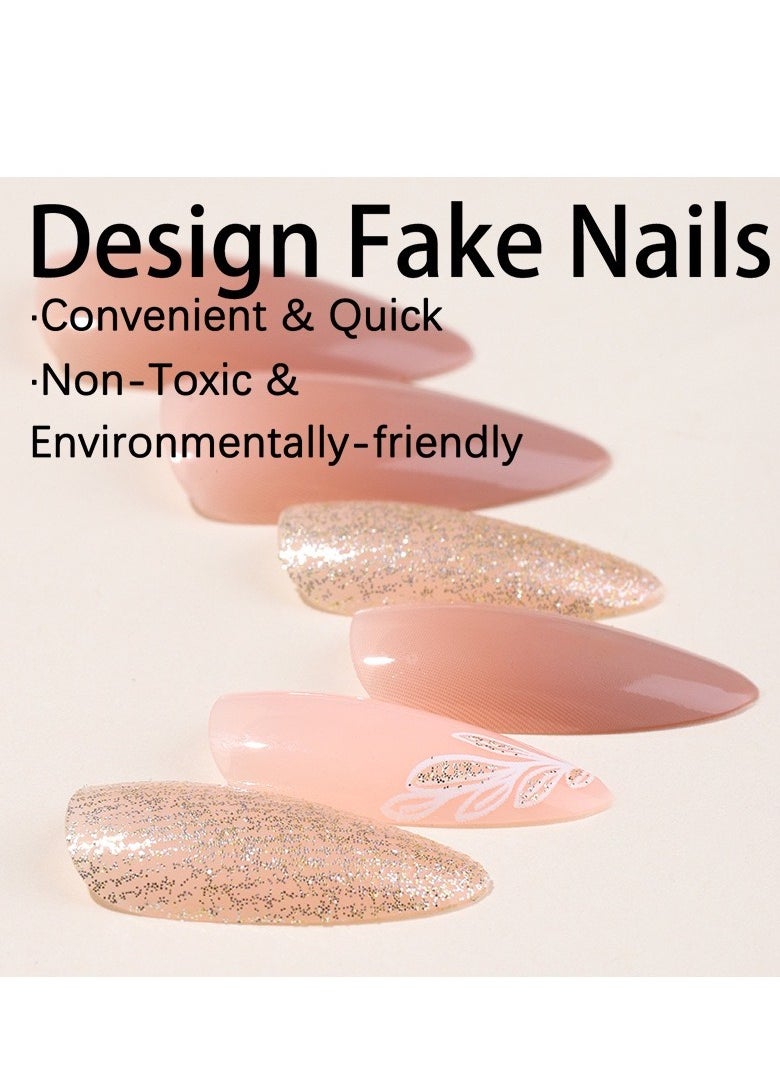 French Tip Press On Nails - Package Soft Gel French Fake Nails Short, Salon-quality Press On Nails, Seamless Glue-on Nails for Woman Nail Art Manicure - pzsku/Z9B95A532A78DF5D62627Z/45/_/1713866251/fde7eacc-3510-4034-acb0-0de1ca346d1f