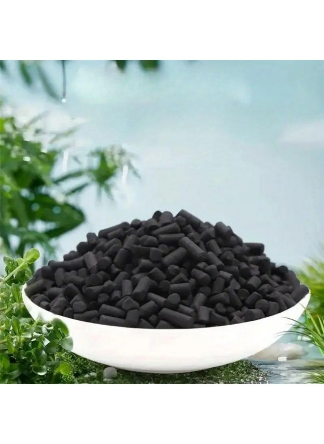 VAYINATO 250G Aquarium Filter Media Activated Carbon With Net Bag For Purify Water Quality And Odor Control, Promote Healthy Bacteria Growth | Suitable For Various Filter (Pellets)  - Image 1