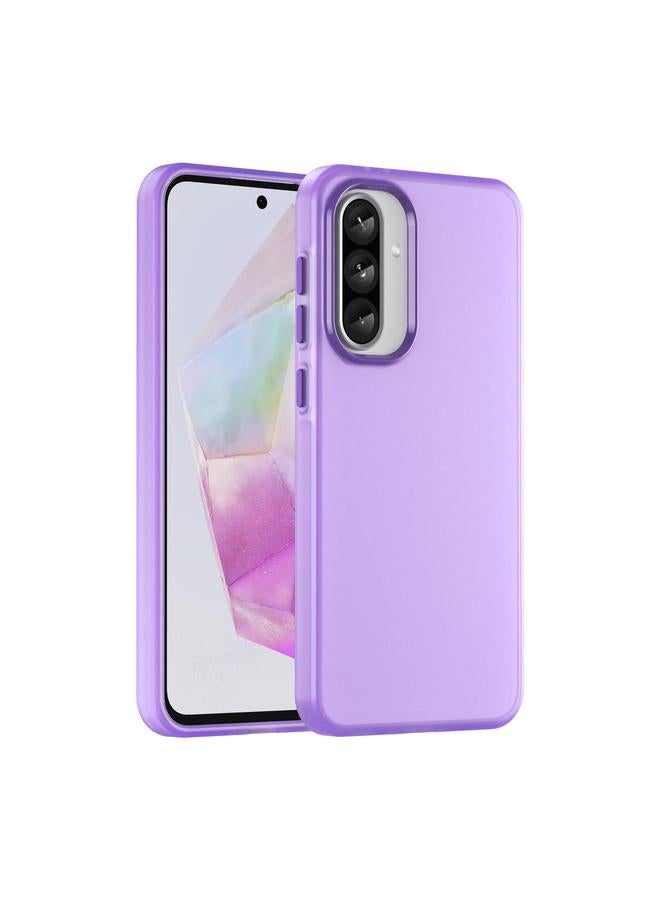 اس-توب جراب لهاتف Samsung Galaxy A36 5G، جراب هاتف هجين شفاف من مادة TPU مع تغطية كاملة - Image 1