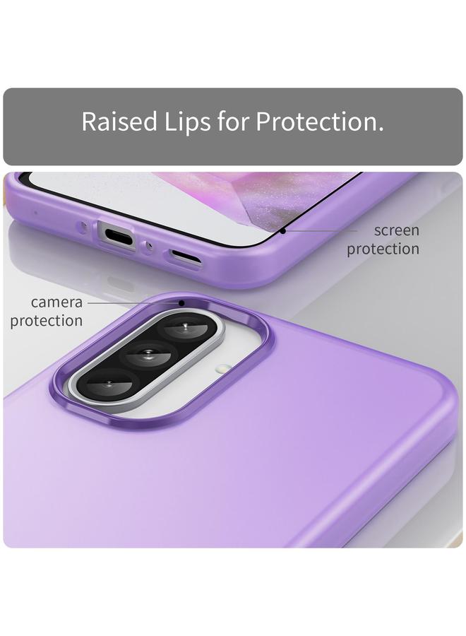 اس-توب جراب لهاتف Samsung Galaxy A36 5G، جراب هاتف هجين شفاف من مادة TPU مع تغطية كاملة - Image 5