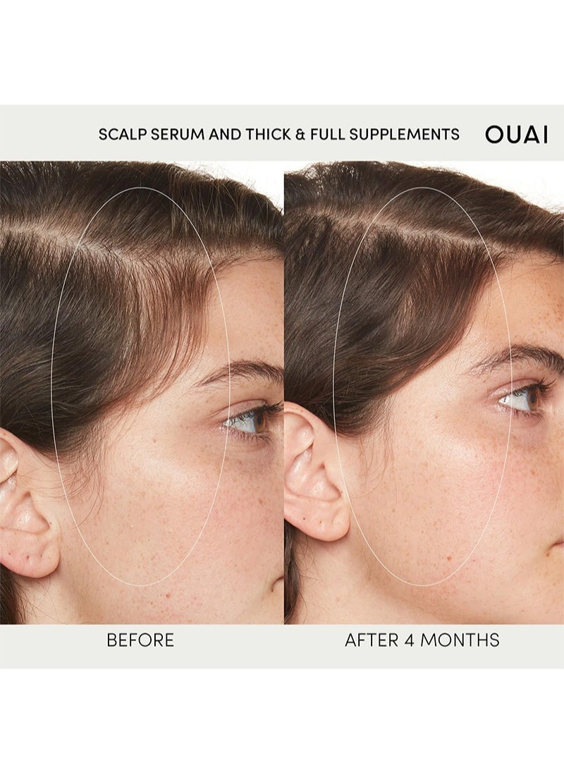 Ouai - Ouai Thicker, Healthier Hair Scalp Serum, Balanced and Moisturizing Formula for Thicker, Thicker Hair,Fuller Hair-2 fl oz - Image 1