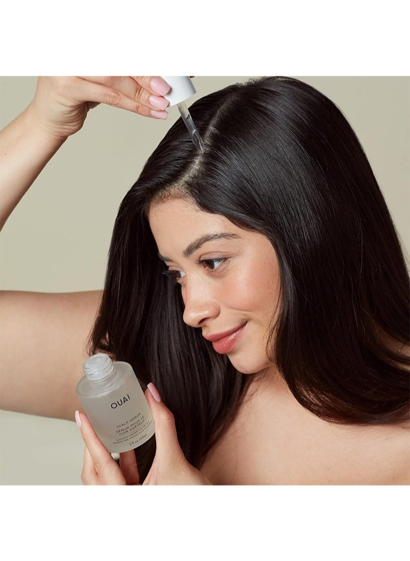 Ouai - Ouai Thicker, Healthier Hair Scalp Serum, Balanced and Moisturizing Formula for Thicker, Thicker Hair,Fuller Hair-2 fl oz - Image 1