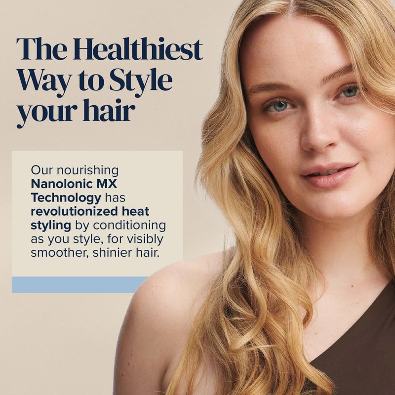 Bio Ionic Long Barrel Styler, 1" Curling Iron with Moisture Heat Technology & NanoIonic MX, Verstatile Curling Wand with Longer Barrel for Medium Sized Defined Curls - Image 2