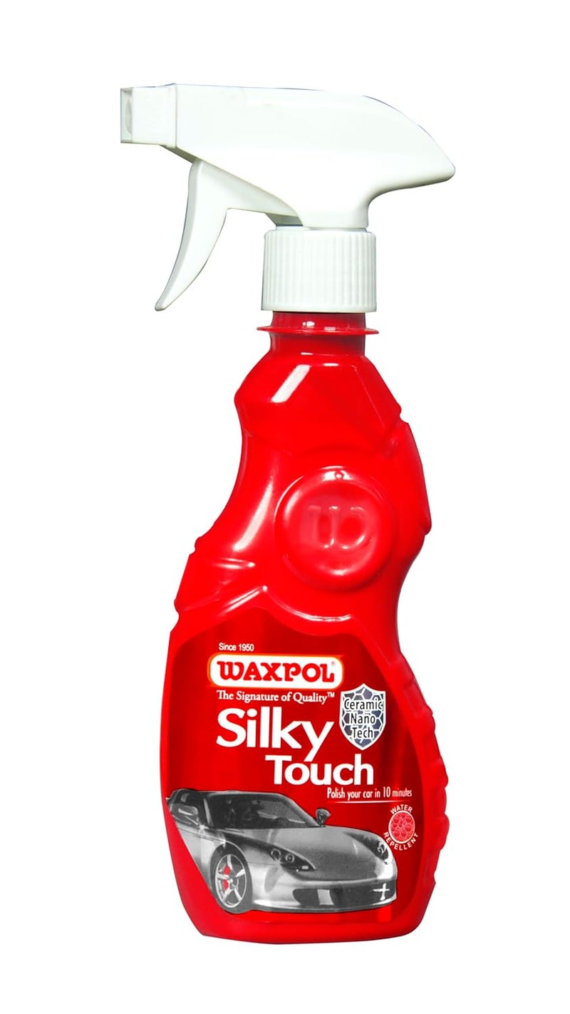 Waxpol واكس بول سيلكي تاتش لرش البوليش للسيارات والدراجات 300 مل (مجموعة من 12) - Image 1