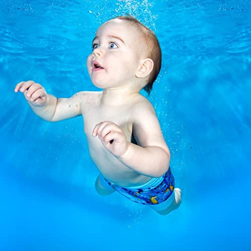 Splash About Happy Nappy Reusable Swim Diaper, Crocodile Swamp, 12-24 Months - Image 2