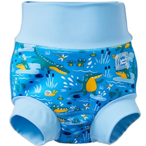 Splash About Happy Nappy Reusable Swim Diaper, Crocodile Swamp, 12-24 Months - Image 4