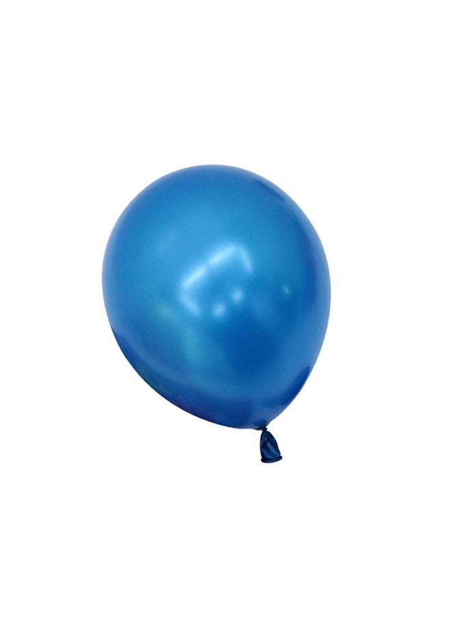 EASUTE 10Inch Pearl Dark Blue Pearl Black Balloons 100Pcs Perfect For Birthday Party Bridal Baby Shower Engagement Wedding Party Decor (Blue) - Image 2