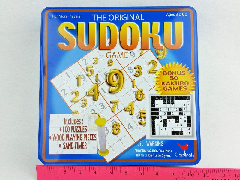 Cardinal Industries Sudoku/Kakuro Deluxe Game Tin - Image 5