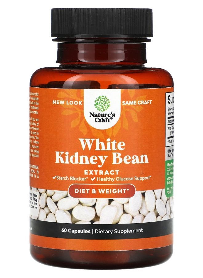 Nature's Craft White Kidney Bean Extract 60 Capsules 