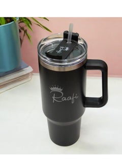 Raafi Savor 2.0 Tumbler 40oz With Handle Travel Mug Straw Covers Cup With Lid Insulated Quencher Stainless Steel Water Iced Tea Coffee Mug