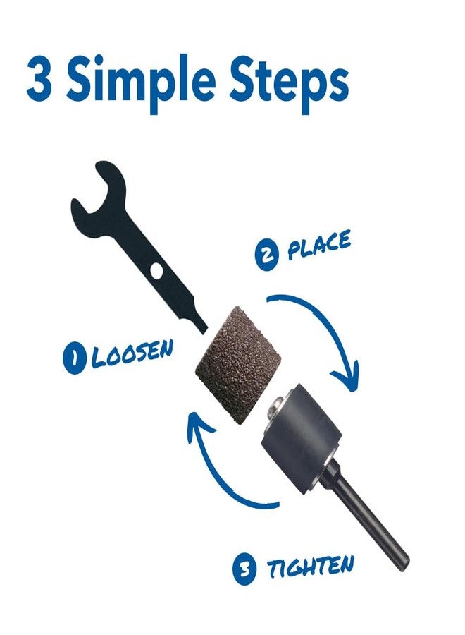 Dremel 771B-01 1/4" Sanding Band Variety Kit - Image 4