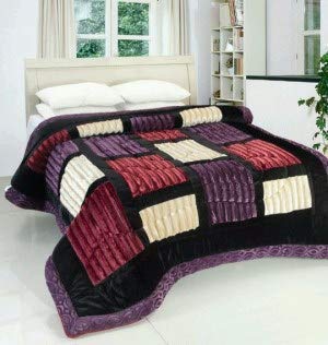 OMAJA HOME OMAJA HOME Ultra Fiber Super Soft Double Bed Quilt for Heavy Winters and AC Attractive Packing Wight 4kg Approx Color Assorted - Image 1