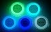 Art 'N Glow Neutral 5 Color Pack Glow in The Dark Pigment Powder 12g Each 60g Total - Image 2